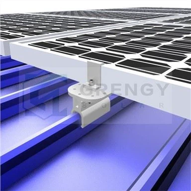 Kẹp năng lượng mặt trời mái nhà bằng kim loại đứng