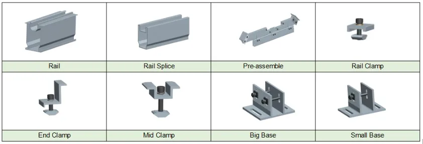 solar mount component solar mount component