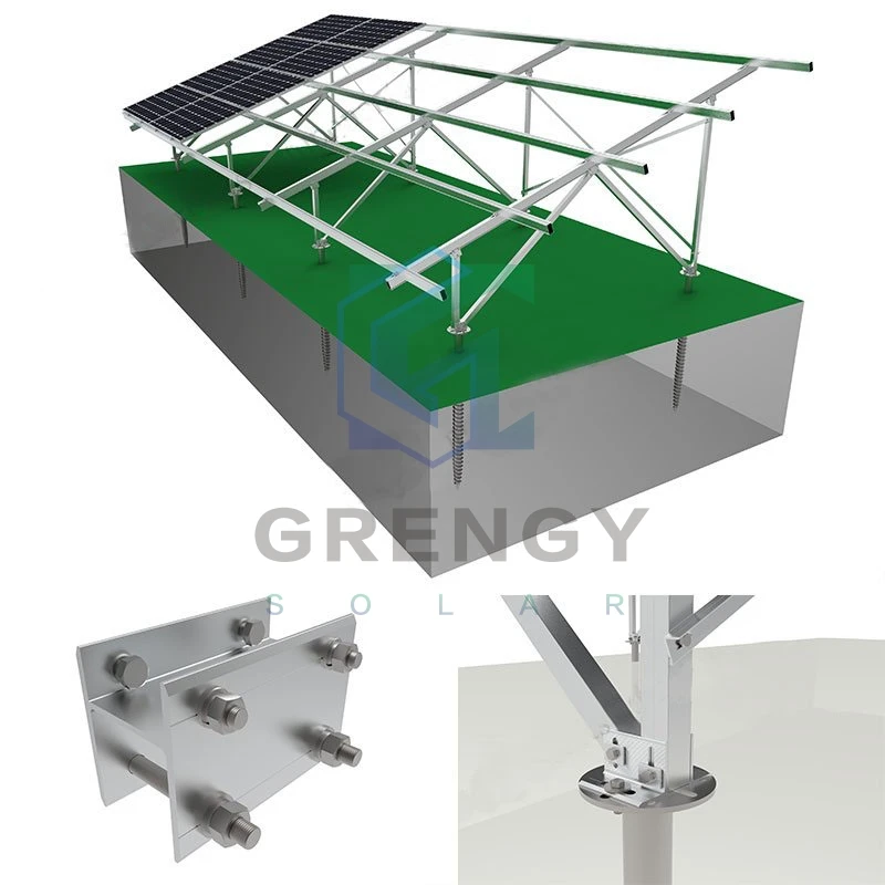 Solar panel mounting rails structure Solar panel mounting rails structure