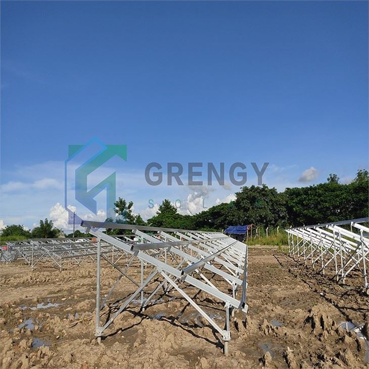 Ground Mount Solar Panel Racks Aluminum