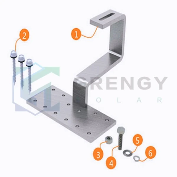 Móc gạch cho năng lượng mặt trời