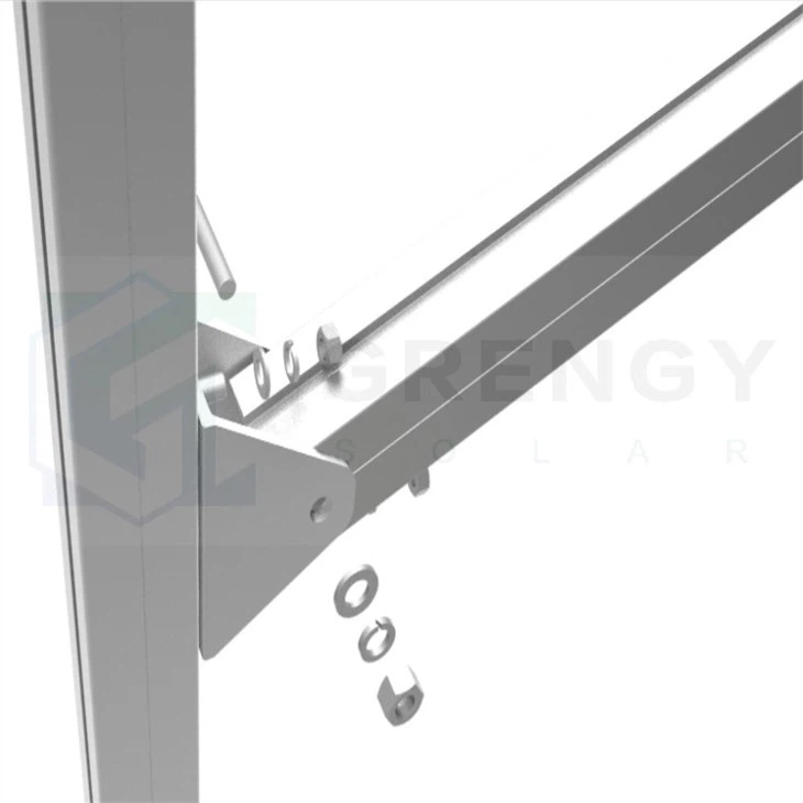 support part of solar farm racking