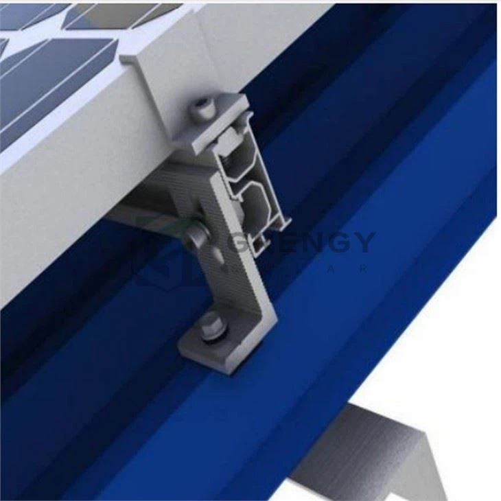Solar Stainless Steel L Feet Structure For PV Panel Installation