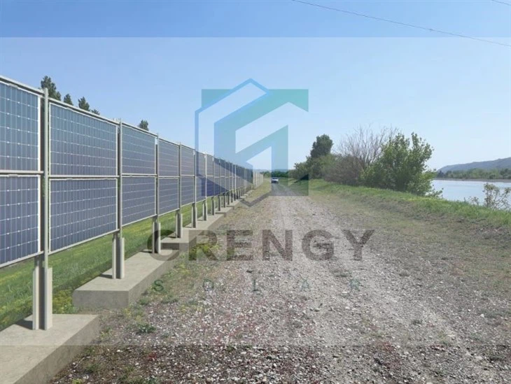Vertical Bifacial Solar Ground Mounting Systems