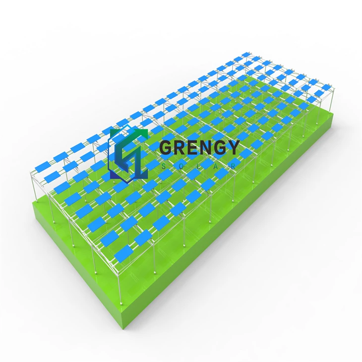 Chân đế PV tùy chỉnh cho các mô-đun năng lượng mặt trời