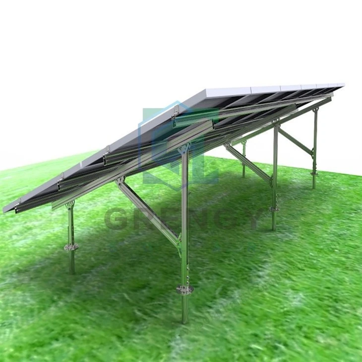 Fixed Tilt Solar Ground Racking