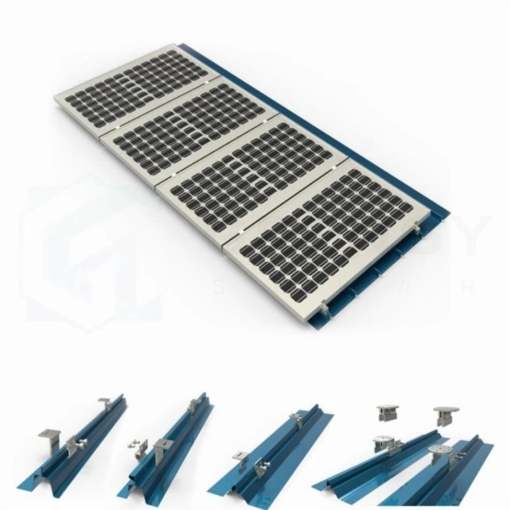 Metal Roof Solar Mounting Structures