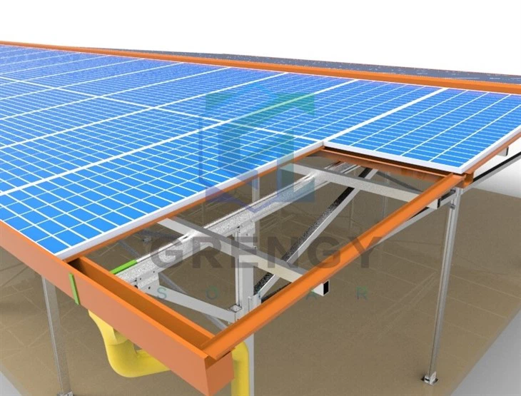 Solar Canopy Mounting System