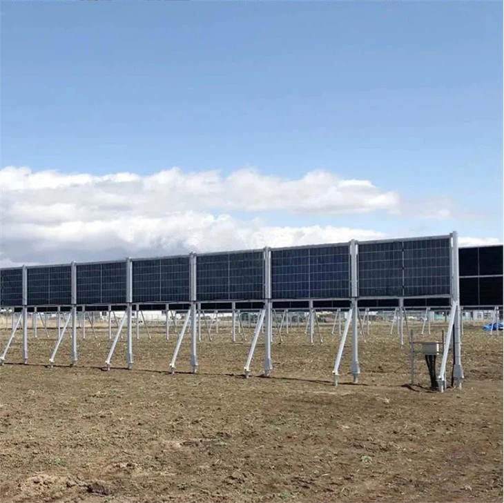 Vertical Structures Solar Farm Racking System
