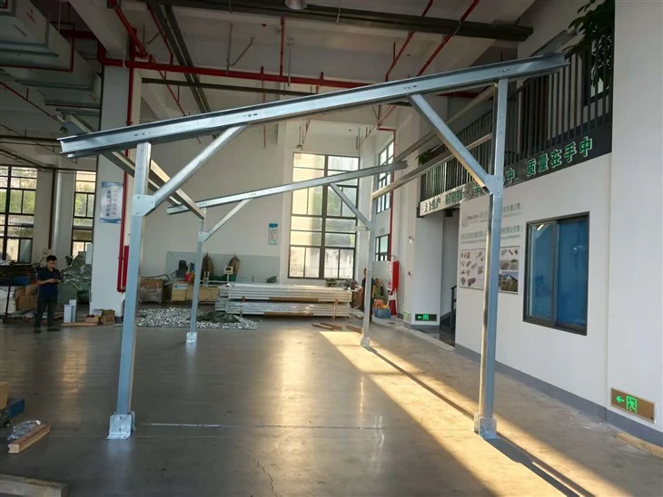 Commercial ZAM Solar Carport Structures - Low Maintenance, Long Life price