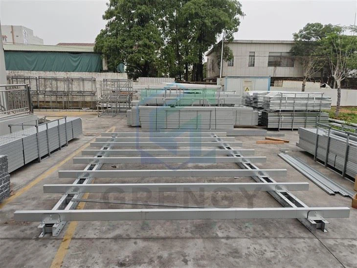 Advanced Zn-Al-Mg Solar Carport Structures