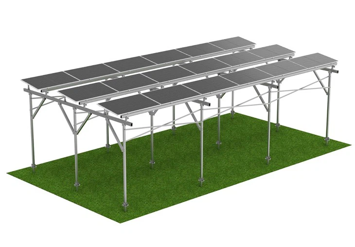 Aluminum Agricultural Farm Solar Mounting System