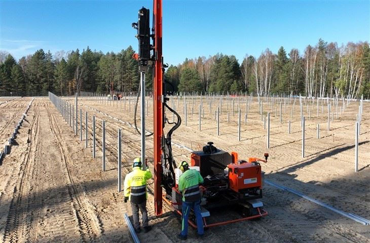 High Strength Solar Ramming Piles high quality