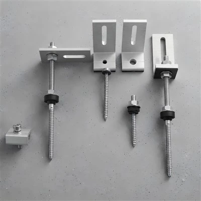 Giá đỡ mái năng lượng mặt trời bằng nhôm L
