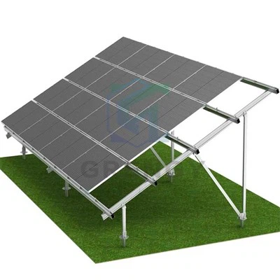 Hệ thống lắp mặt đất bằng nhôm mặt trời|Giá đỡ bền cho các tấm pin mặt trời