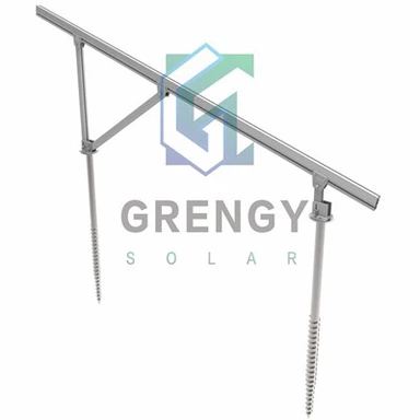 Đường ray lắp bảng mặt trời bằng nhôm