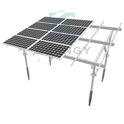 Giá treo năng lượng mặt trời bằng nhôm chống ăn mòn|Bộ dụng cụ lắp đặt mặt đất thương mại