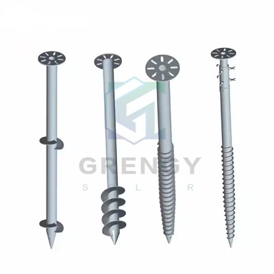 Nền móng vít cho giá treo năng lượng mặt trời bằng nhôm