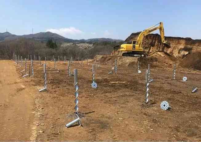 Spiral Pile Foundations For Solar